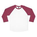 Unisex Triblend 3/4-Sleeve Raglan - DTG Specials