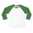 Unisex Triblend 3/4-Sleeve Raglan - DTG Specials
